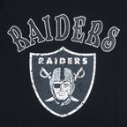 NFL LAS VEGAS RAIDERS REBEL ATHLETICS T-SHIRT EN JERSEY SIMPLE À LOGO EMPILÉ POUR HOMME (NOIR)