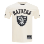 NFL LAS VEGAS RAIDERS REBEL ATHLETICS T-SHIRT EN JERSEY SIMPLE À LOGO EMPILÉ POUR HOMME (COQUILLE D'ŒUF)