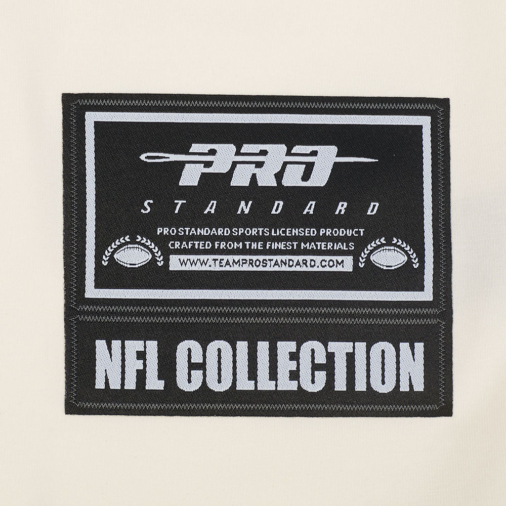 NFL LAS VEGAS RAIDERS REBEL ATHLETICS T-SHIRT EN JERSEY SIMPLE À LOGO EMPILÉ POUR HOMME (COQUILLE D'ŒUF)