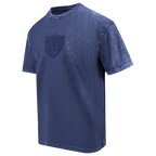 NFL LAS VEGAS RAIDERS WASHED CLASSIC T-SHIRT À MANCHES COURTES POUR HOMME (MARINE MINUIT DÉLAVÉ)