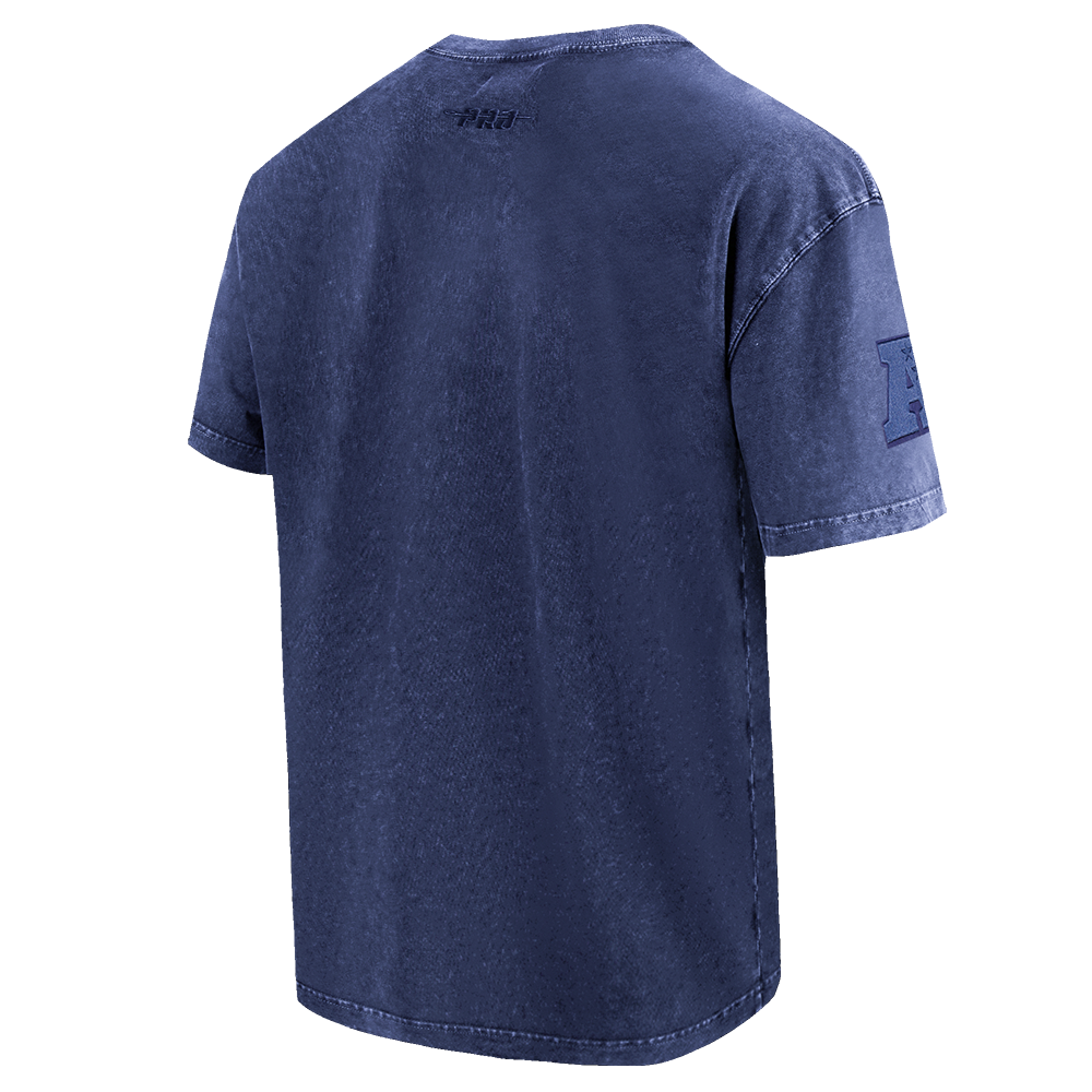 NFL LAS VEGAS RAIDERS WASHED CLASSIC T-SHIRT À MANCHES COURTES POUR HOMME (MARINE MINUIT DÉLAVÉ)