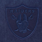 NFL LAS VEGAS RAIDERS WASHED CLASSIC T-SHIRT À MANCHES COURTES POUR HOMME (MARINE MINUIT DÉLAVÉ)