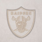 NFL LAS VEGAS RAIDERS WASHED CLASSIC T-SHIRT EN JERSEY DE COTON DÉLAVÉ À L'ENZYME À ÉPAULES TOMBANTES POUR HOMME (ARDOISE CHAUDE DÉLAVÉE)
