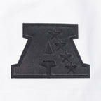 NFL LAS VEGAS RAIDERS BLACKOUT T-SHIRT EN JERSEY DE COTON À ÉPAULES TOMBANTES POUR HOMME (BLANC)