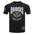 NFL LAS VEGAS RAIDERS BORN FOR SPORT MEN'S SJ TEE (BLACK)