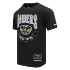 NFL LAS VEGAS RAIDERS BORN FOR SPORT MEN'S SJ TEE (BLACK)