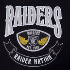 NFL LAS VEGAS RAIDERS BORN FOR SPORT MEN'S SJ TEE (BLACK)