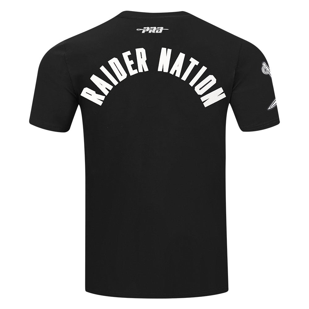 NFL LAS VEGAS RAIDERS MODERN ORIGINALS T-SHIRT EN JERSEY SIMPLE POUR HOMME (NOIR)