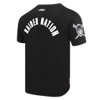NFL LAS VEGAS RAIDERS MODERN ORIGINALS T-SHIRT EN JERSEY SIMPLE POUR HOMME (NOIR)