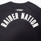 NFL LAS VEGAS RAIDERS MODERN ORIGINALS T-SHIRT EN JERSEY SIMPLE POUR HOMME (NOIR)