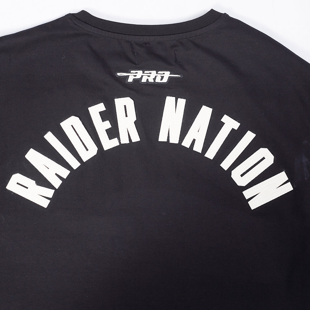 NFL LAS VEGAS RAIDERS MODERN ORIGINALS T-SHIRT EN JERSEY SIMPLE POUR HOMME (NOIR)