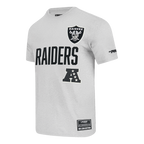 NFL LAS VEGAS RAIDERS MODERN ORIGINALS MEN'S SJ TEE (HEATHER GREY)