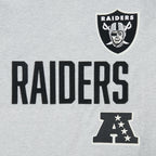 NFL LAS VEGAS RAIDERS MODERN ORIGINALS MEN'S SJ TEE (HEATHER GREY)