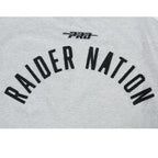 NFL LAS VEGAS RAIDERS MODERN ORIGINALS MEN'S SJ TEE (HEATHER GREY)
