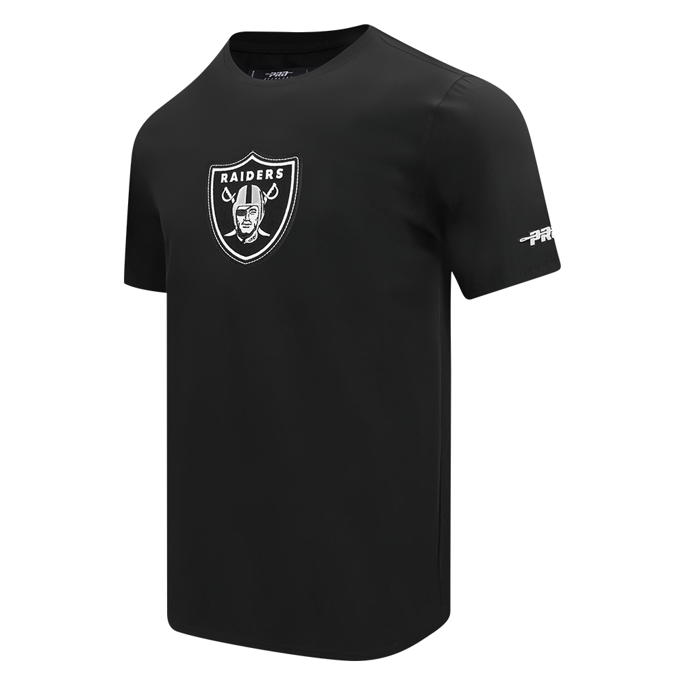 LAS VEGAS RAIDERS REBEL ATHLETICS T-SHIRT EN JERSEY SIMPLE POUR HOMME (NOIR)