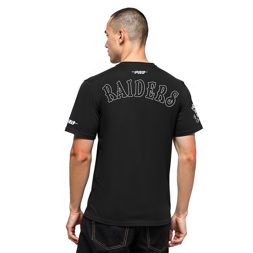 LAS VEGAS RAIDERS REBEL ATHLETICS MEN'S SJ TEE (BLACK)