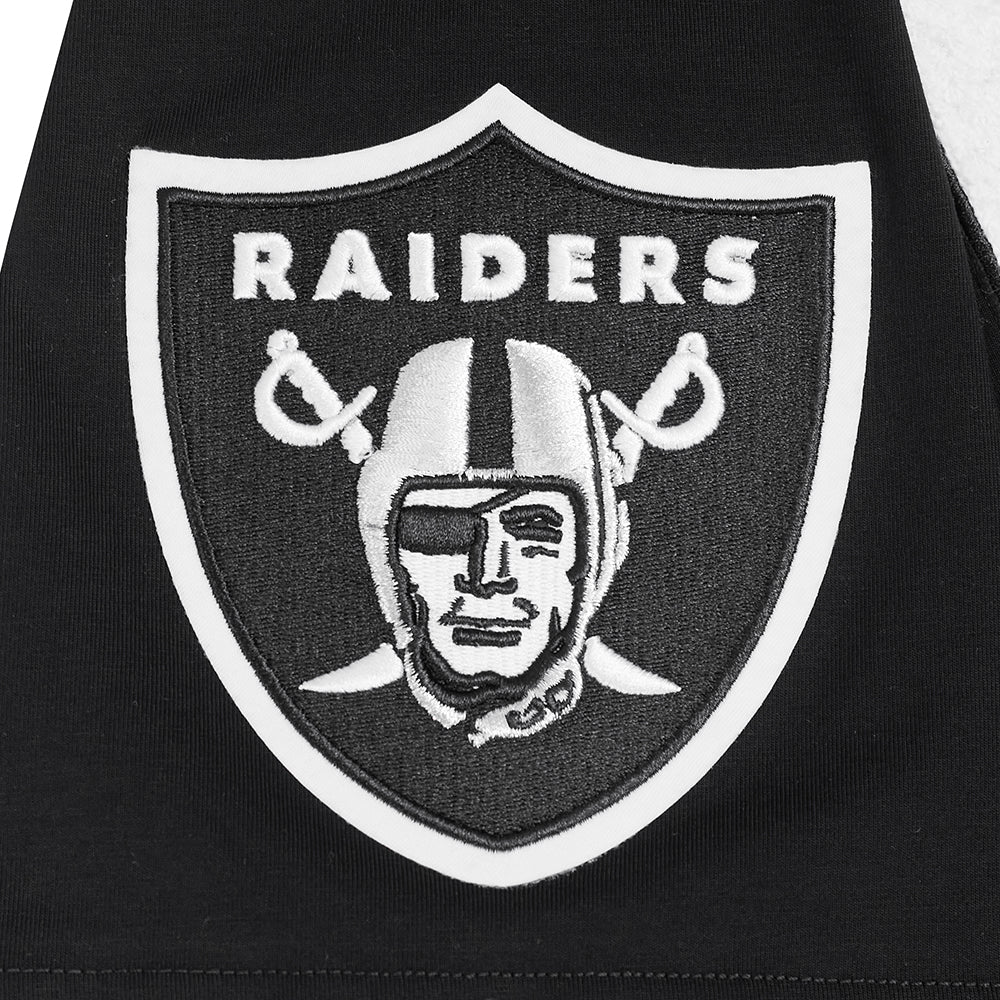 NFL LAS VEGAS RAIDERS CLASSIC CHENILLE CHEMISE POUR HOMME (NOIR)