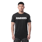 NFL LAS VEGAS RAIDERS CLASSIC CHENILLE CHEMISE POUR HOMME (NOIR)