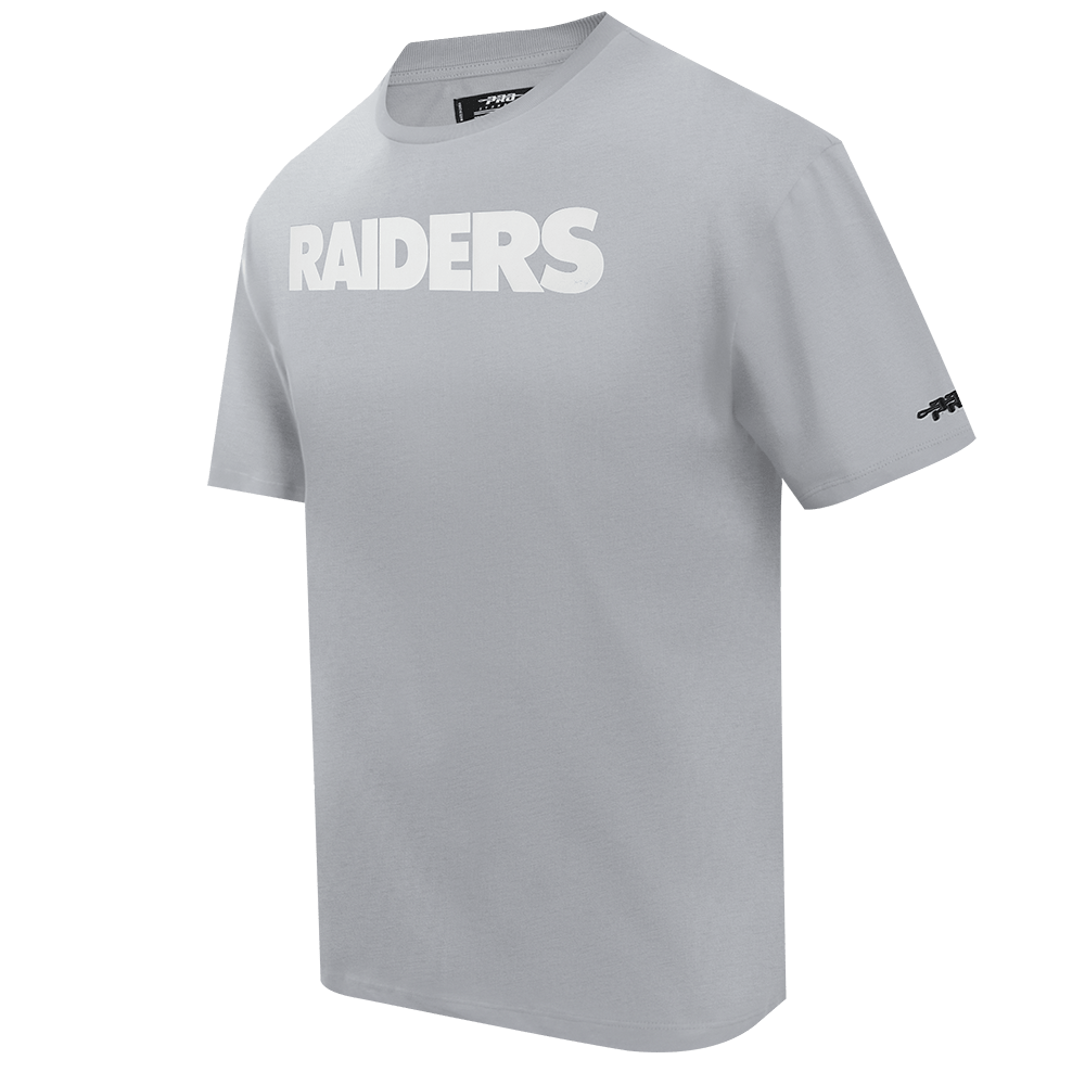NFL LAS VEGAS RAIDERS T-SHIRT À MANCHES COURTES POUR HOMME (BÉTON)