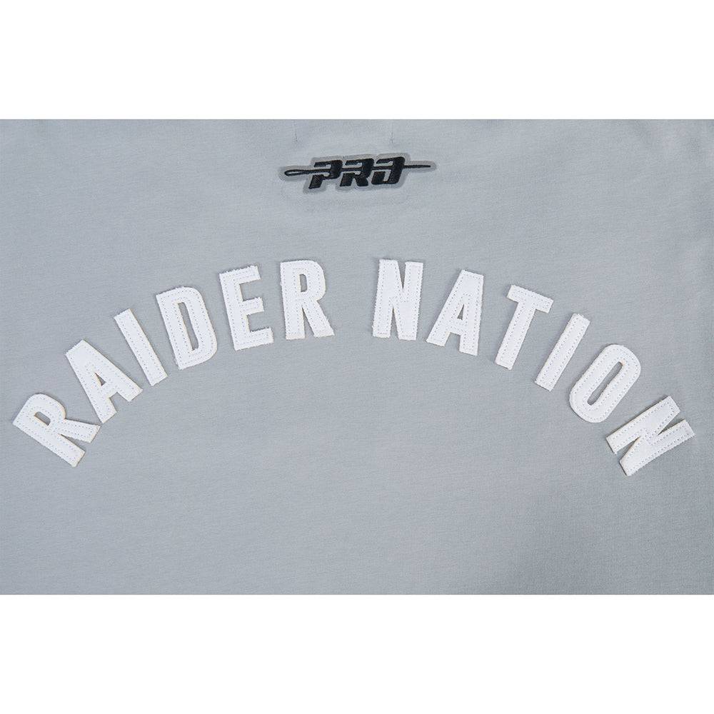 NFL LAS VEGAS RAIDERS T-SHIRT À MANCHES COURTES POUR HOMME (BÉTON)