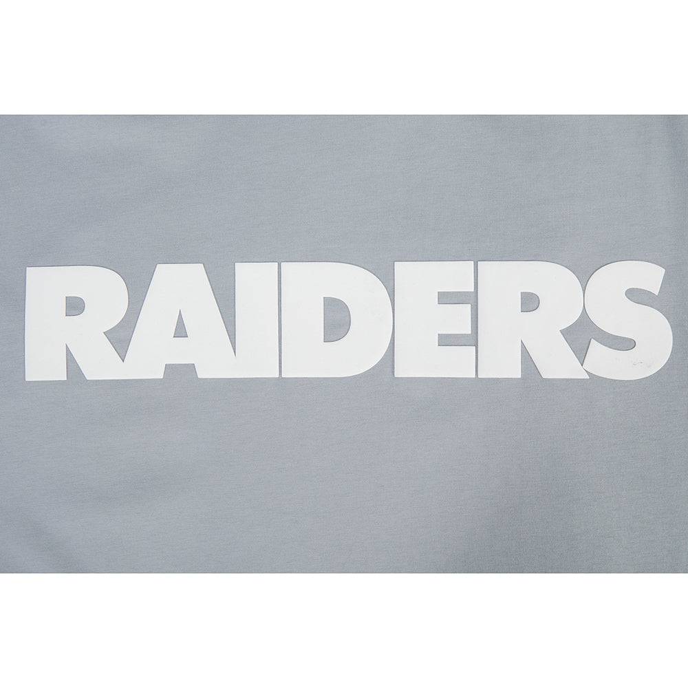 NFL LAS VEGAS RAIDERS T-SHIRT À MANCHES COURTES POUR HOMME (BÉTON)