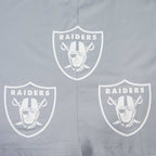NFL LAS VEGAS RAIDERS T-SHIRT À MANCHES COURTES POUR HOMME (BÉTON)