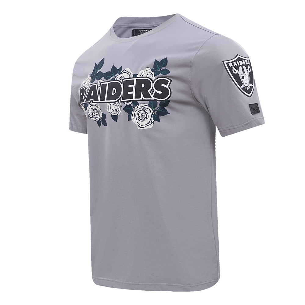 T-shirt NFL LAS VEGAS RAIDERS ROSES POUR HOMME (GRIS)