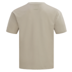 NFL LAS VEGAS RAIDERS NEUTRAL T-SHIRT EN JERSEY DE COTON À ÉPAULES TOMBANTES (TAUPE)