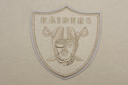 NFL LAS VEGAS RAIDERS NEUTRAL T-SHIRT EN JERSEY DE COTON À ÉPAULES TOMBANTES (TAUPE)