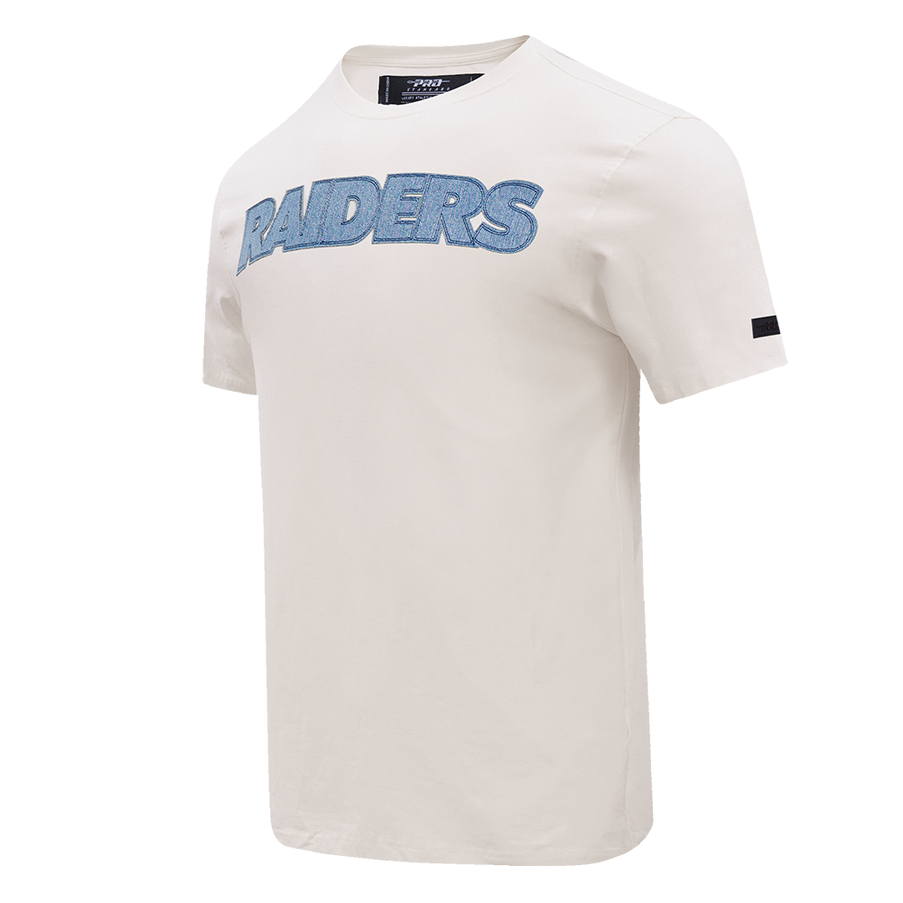 NFL LAS VEGAS RAIDERS VARSITY BLUES MEN'S TEE (LINEN)