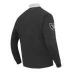 NFL LAS VEGAS RAIDERS MODERN ORIGINALS CHANDAIL DE RUGBY À MANCHES LONGUES POUR HOMME (NOIR)