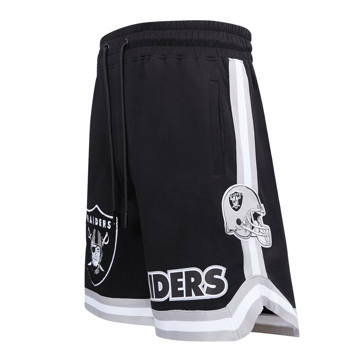 NFL LAS VEGAS RAIDERS CLASSIC CHENILLE MEN'S SHORT (BLACK)