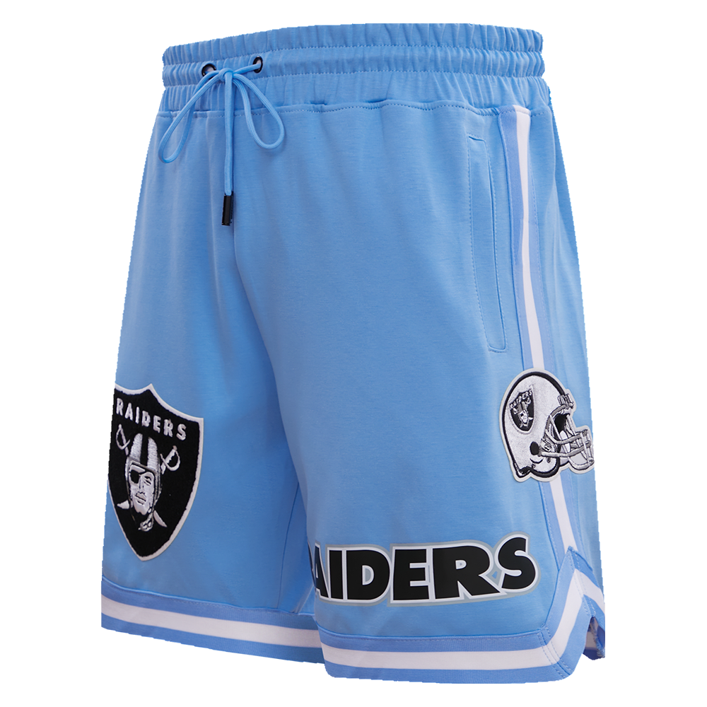 NFL LAS VEGAS RAIDERS CLASSIC CHENILLE MEN'S SHORT (UNIVERSITY BLUE)