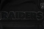 NFL LAS VEGAS RAIDERS TRIPLE BLACK SHORT POUR HOMME (NOIR)