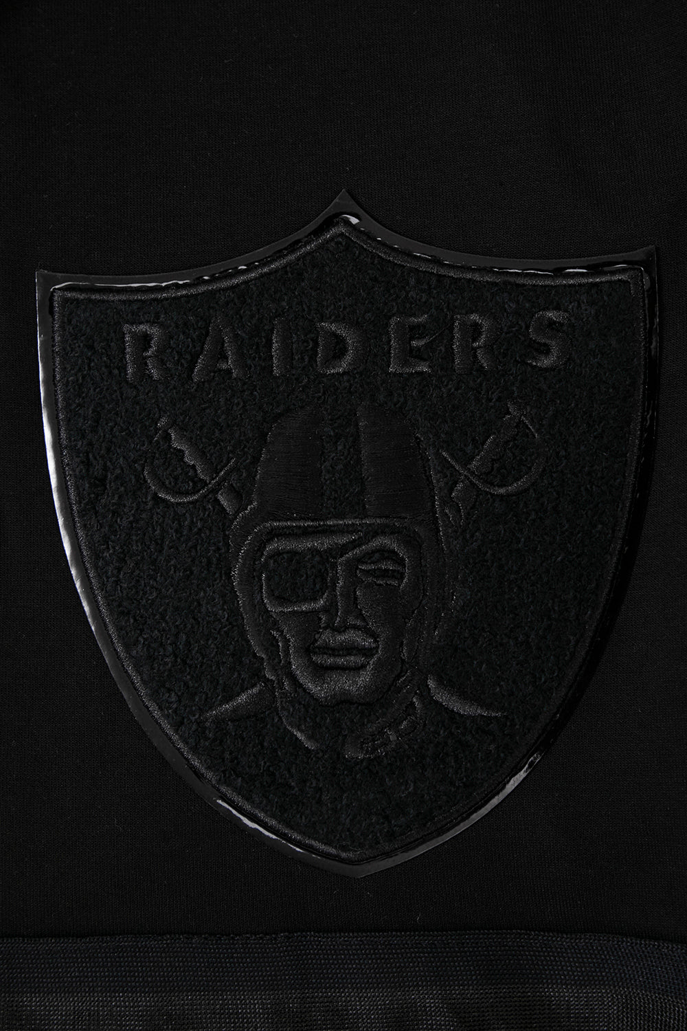 NFL LAS VEGAS RAIDERS TRIPLE BLACK SHORT POUR HOMME (NOIR)