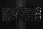 NFL LAS VEGAS RAIDERS TRIPLE BLACK SHORT POUR HOMME (NOIR)