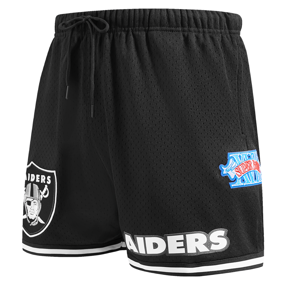 NFL LAS VEGAS RAIDERS CLASSIC MESH SHORT POUR HOMME (NOIR)