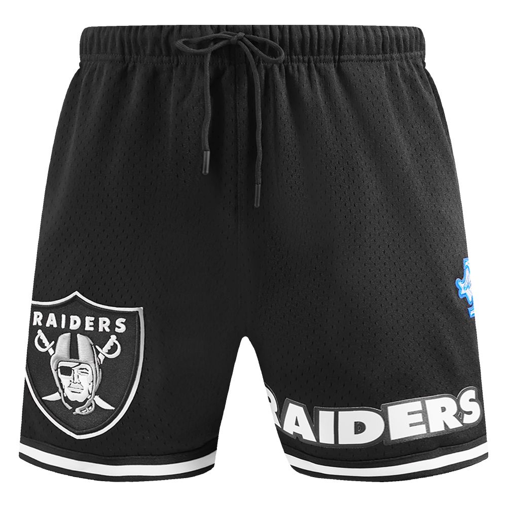 NFL LAS VEGAS RAIDERS CLASSIC MESH MEN'S SHORT (BLACK)