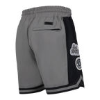 NFL LAS VEGAS RAIDERS DIY PICK STITCH SHORT EN MAILLE DOUBLE 2.0 POUR HOMME (GRIS/NOIR)