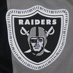 NFL LAS VEGAS RAIDERS DIY PICK STITCH SHORT EN MAILLE DOUBLE 2.0 POUR HOMME (GRIS/NOIR)