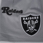 NFL LAS VEGAS RAIDERS SOUVENIR SHORT EN FILET POUR HOMME (GRIS)