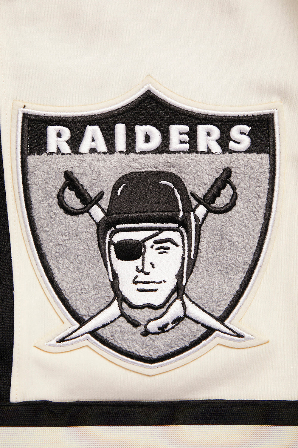 NFL LAS VEGAS RAIDERS RETRO CLASSIC SHORT 2.0 POUR HOMME (COQUILLE D'ŒUF/NOIR)