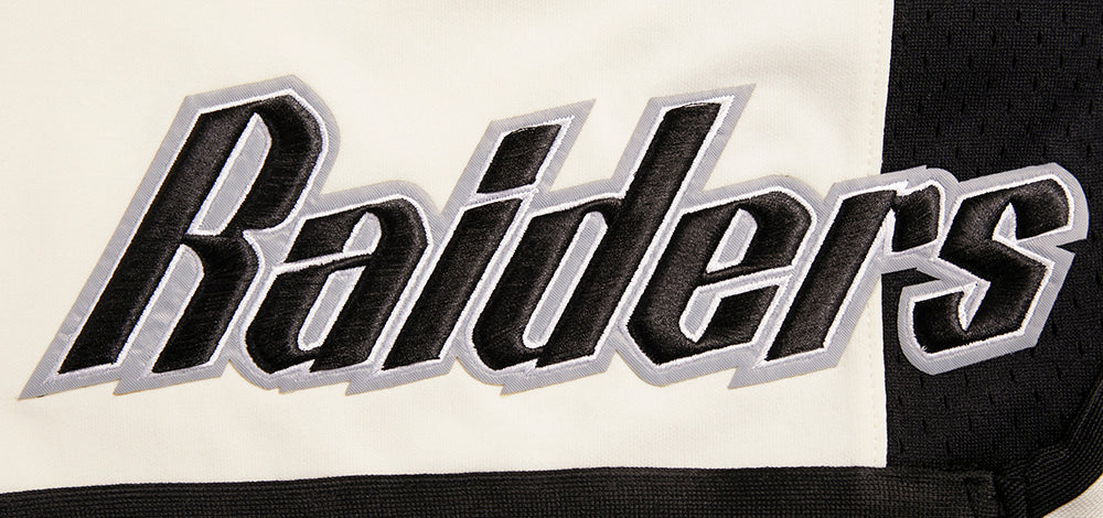 NFL LAS VEGAS RAIDERS RETRO CLASSIC SHORT 2.0 POUR HOMME (COQUILLE D'ŒUF/NOIR)