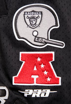 NFL LAS VEGAS RAIDERS RETRO CLASSIC SHORT 2.0 POUR HOMME (COQUILLE D'ŒUF/NOIR)