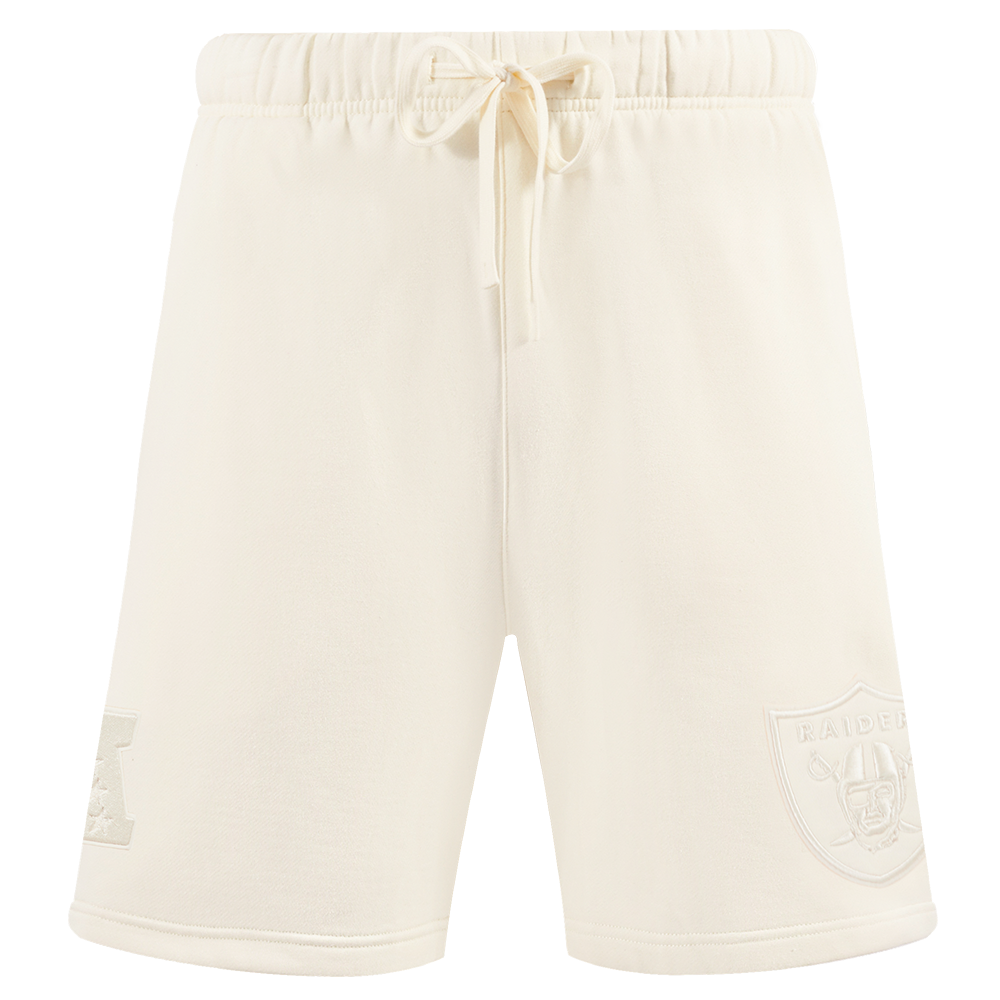 NFL LAS VEGAS RAIDERS NEUTRAL MEN'S SHORT (EGGSHELL)