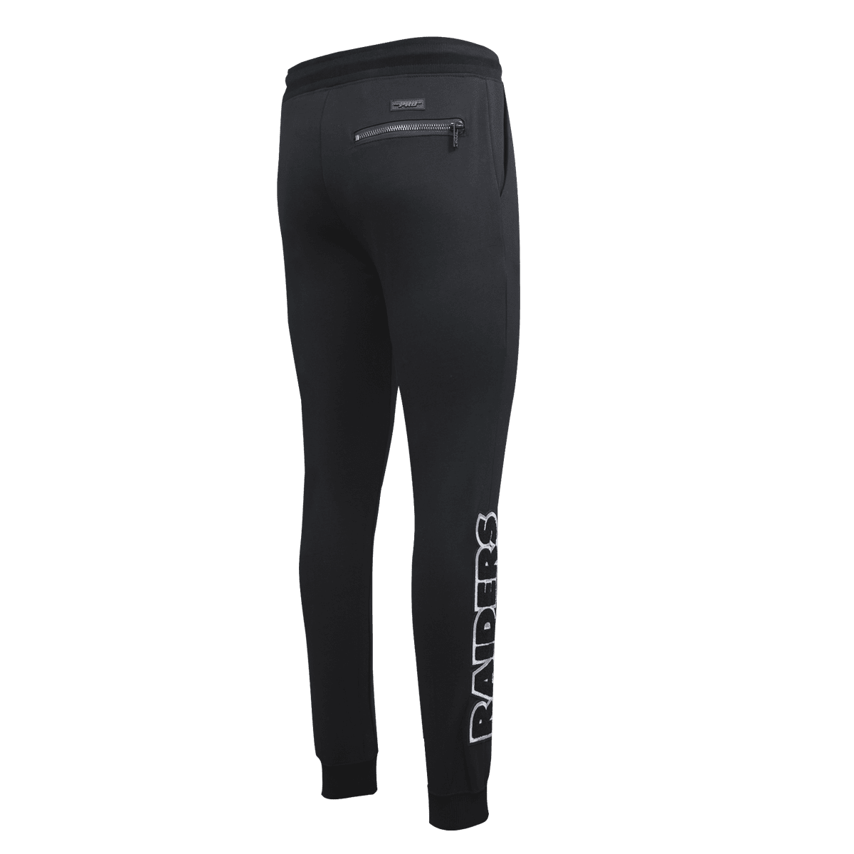 NFL LAS VEGAS RAIDERS CLASSIC CHENILLE MEN'S JOGGER (BLACK)