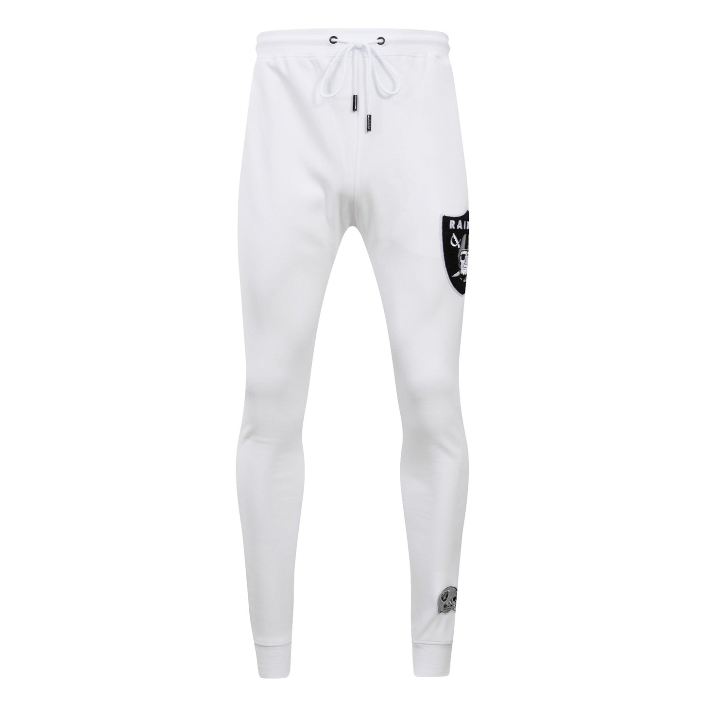 NFL LAS VEGAS RAIDERS CLASSIC CHENILLE MEN'S JOGGER (WHITE)