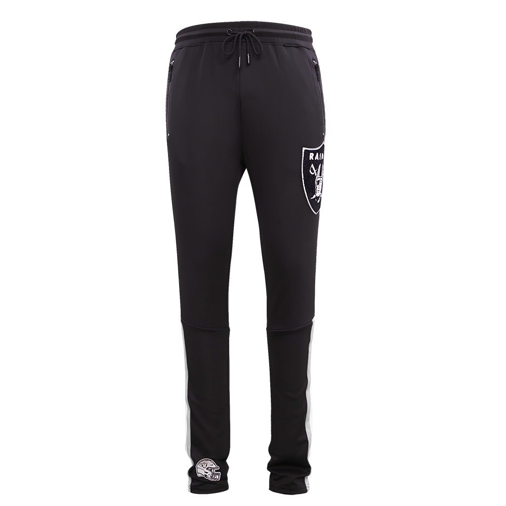 NFL OAKLAND RAIDERS CLASSIC MEN'S DK TRACK PANT (BLACK)