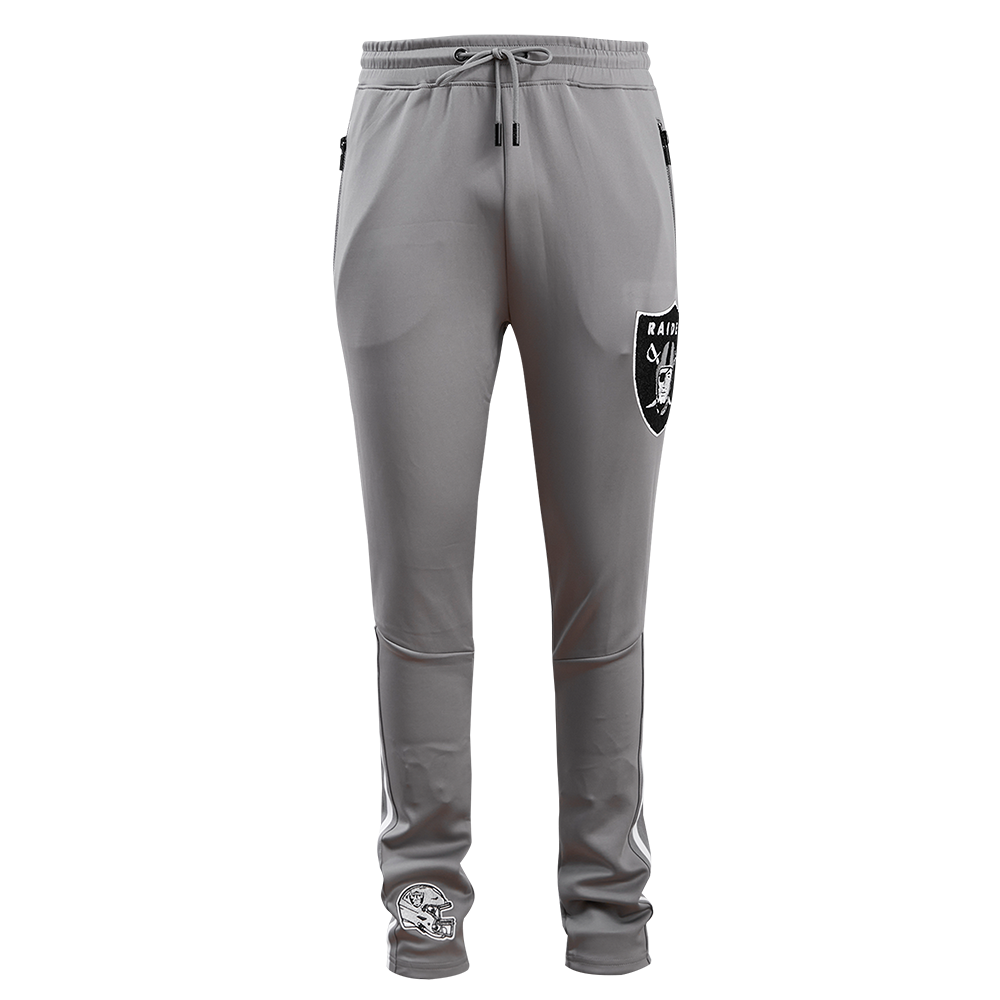 NFL OAKLAND RAIDERS CLASSIC MEN'S DK TRACK PANT (GRAY)