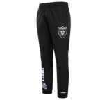 NFL LAS VEGAS RAIDERS CLASSIC WIND SUIT MEN'S WOVEN PANT (BLACK)